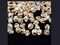 200pcs Authentic Preciosa 4mm (0.16 inch) Small Faceted Bicone Crystal Loose Beads Crystal Honey Compatible with Swarovski 5301/5328 for DIY Jewelry Making Pre-B428